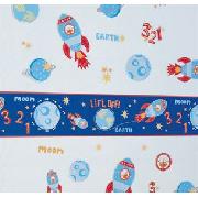 Rocket Applique Sticker Set