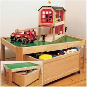 All Purpose Play Table with 2 Large Storage Bins