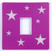 Pink Glow In the Dark Light Switch Cover