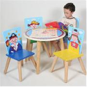 Pirates Table and 4 Chairs Set