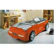 Spider Racing Car Bed In Red