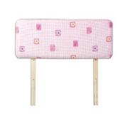 Sweetheart Bubblegum Single Bed Headboard