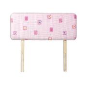 Sweetheart Bubblegum Single Bed Headboard