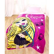 Bratz Musical Starz Fleece Blanket