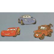 Disney Cars Foam Wall Decorations - Set of 3