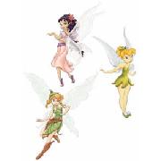 Disney Fairies Foam Wall Decorations - Set of 3