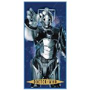 Doctor Who Cyberman Towel