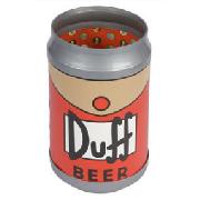 The Simpsons Duff Beer Talking Reversible Bin