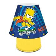 The Simpsons Sk8 Bart Kool Lamp