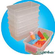 Clear Storage Bins