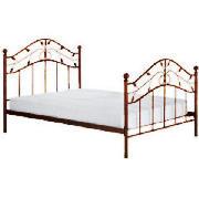 Charleston Single Bedstead, Copper Effect