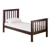 Copenhagen Single Bedstead, Chocolate