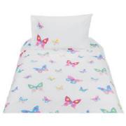 Kids' Butterflies and Spots Duvet Set