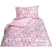 Kids' Hexagonal Patchwork Duvet Set