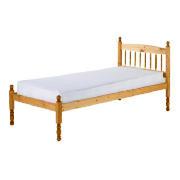 Tulsa Single Spindled Bedstead, Antique Pine