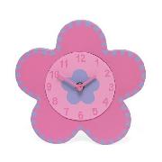 Flower Wooden Clock