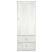 Single Wardrobe - Whitewash