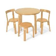 Svan Children's Table and Chairs Set